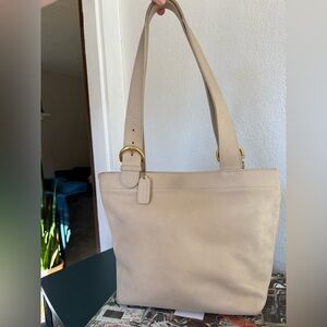 Vintage Coach Lafayette Soho Tote - Bone with hangtag